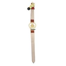 Thumbnail von Chopard Happy Diamonds Damenarmbanduhr Happy Diamonds Quarz in Herzform mit Brillanten und Diamanten aus 750 Gelbgold Schliesse vergoldet