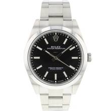  Rolex Oyster Perpetual 39 Black Dial </h1> 