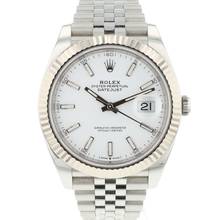  Rolex Datejust 41 Jubilee Fluted White Dial </h1> 