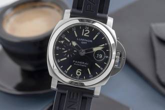  Panerai Luminor GMT Stahl Automatik Herrenuhr Ref. PAM00297  