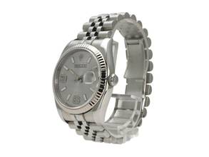 Thumbnail von Rolex Datejust 36 Edelstahl Weißgold 116234 Silber A Dia Jubile-Band