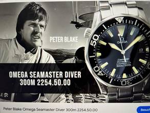 Thumbnail von Omega Seamaster Diver 300 M 22545000 Seamaster Peter Blake 41mm Box + Papiere Full Set Deutsche Uhr