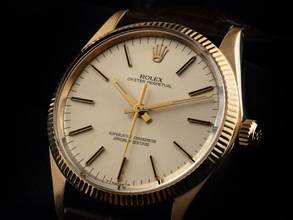 Thumbnail von Rolex Oyster Perpetual 34 Ref.1005 1986 Box&Beschreibung sehr Gut Vintage </h1>