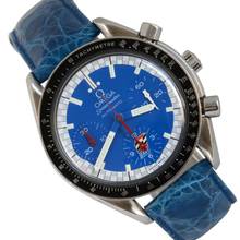 Thumbnail von Omega Speedmaster Racing Cart chronograph blue dial 1991’s </h1>