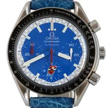 Thumbnail von Omega Speedmaster Racing Cart chronograph blue dial 1991’s </h1>