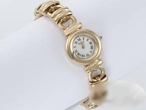 Thumbnail von Chopard Classic Classique Femme Gelbgold 750 Damenuhr 18kt Yellow Gold White Dial </h1>