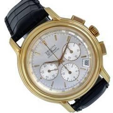  Zenith El Primero chronograph Chronomaster yellow gold 18KT Full Set 1997's  