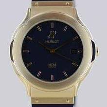  Hublot 18K MDM Automatic 36mm Black Gold Rubber Top rar </h1> 