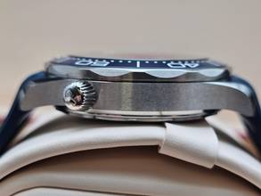 Thumbnail von Omega Seamaster Diver 300 M 210.32.42.20.03.001 Co-Axial 42mm Blue Like New Condition 4-2026