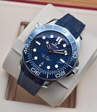 Thumbnail von Omega Seamaster Diver 300 M 210.32.42.20.03.001 Co-Axial 42mm Blue Like New Condition 4-2026