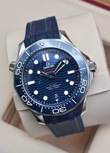 Thumbnail von Omega Seamaster Diver 300 M 210.32.42.20.03.001 Co-Axial 42mm Blue Like New Condition 4-2026