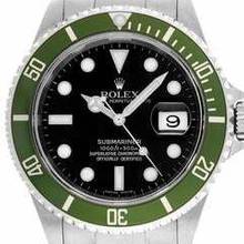  Rolex Submariner Date Kermit Ref.16610LV 2006 LC 100 Full Set Original Unpoliert </h1> 