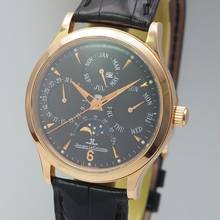 Jaeger-LeCoultre Master Ultra Thin Perpetual Calendar 140.2.80S Rose Gold 18k/750 BLACK Box + Papers