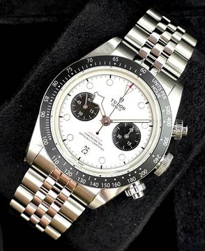  Tudor Black Bay Chrono M79360N-0014 Jubilee Bracelet White dial Unworn/New Condition Full Set 4-2026 