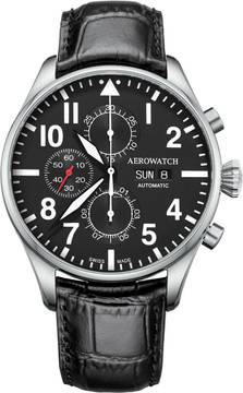  Aerowatch Les Grandes Classiques Chrono Pilote Auto 