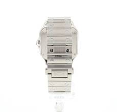 Thumbnail von Cartier Santos MM Steel Factory Diamonds </h1>