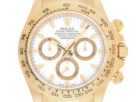  Rolex Daytona Ref.116518 2010 Box&Beschreibung wie Neu Vintage  