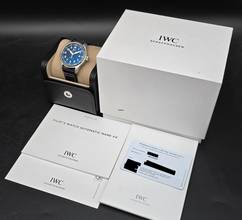 Thumbnail von IWC Fliegeruhr Mark Pilot Mark XX IW328203 Blue Dial Unworn/New Condition Full Set 3/2026