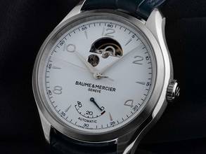  Baume & Mercier Clifton Open Heart Ref.M0A10448 2025 Full Set Ungetragen 
