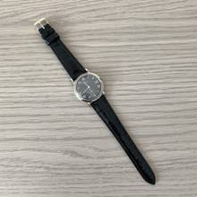 Thumbnail von Patek Philippe Calatrava Date 3445 Oversize slate grey dial white gold 18KT 1967's </h1>