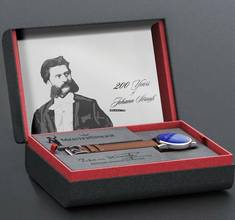 Thumbnail von Meistersinger Pangaea Edition Johann Strauß Pangaea Herrenuhr Automatik - ED-PMN-STRAUSS