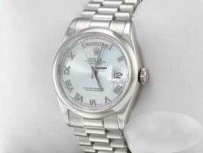 Thumbnail von Rolex Day-Date 36 36mm 118206 Platin 950 2006 Automatik Platinum Herren Damen President-band Chronometer Oyster </h1>