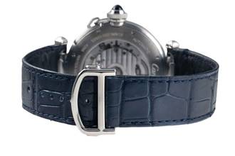 Thumbnail von Cartier Pasha 41 Automatik Datum Stahl Herrenuhr Ref. WSPA0010 Klassiker