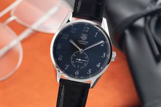  TAG Heuer Carrera Calibre 6 Stahl Automatik Herrenuhr Ref. WAS2110  
