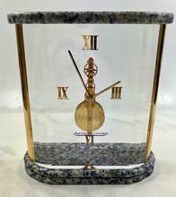  Jaeger-LeCoultre Table Clock Prisma Stabuhr / Tischuhr / Full Set Baguette / Desk Clock 