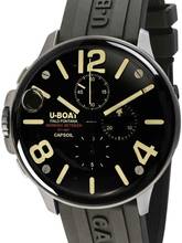 Thumbnail von U-Boat 8111/E Capsoil Chronograph SS Herrenuhr 45mm 10ATM