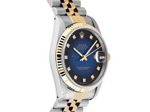 Thumbnail von Rolex Datejust 36 Diamanten Ref.16233 1988 Full Set sehr gut Vintage </h1>