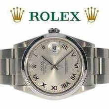  Rolex Datejust 36 36mm Stahl 2002 Sehr schönes Full Set </h1> 
