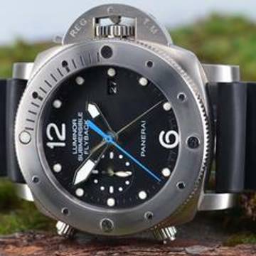 Panerai 47mm Luminor Submersible Chrono Flyback Referenz PAM00614 </h1>