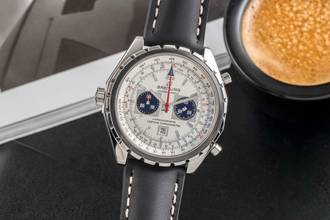  Breitling Chrono-Matic Chronograph Edelstahl Automatik Herrenuhr Ref. A41360  