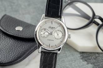  Glashütte Original Senator Zeigerdatum Ref. 1-39-58-02-02-04 Box & Papiere 2013 