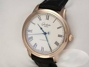 Thumbnail von Glashütte Original Senator Automatik Rosegold 750 1-39-59-01-05-04 2013 Automatik 18kt Rose Gold </h1>