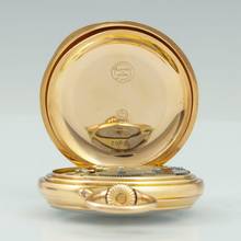 Thumbnail von A. Lange & Söhne Grosse Lange 1 18k Gold Qualität 1A Taschenuhr mit Zertifikat und Etui 1890 Grosses kal. 45 Werk Gewicht 109g.