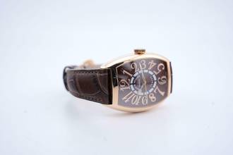 Thumbnail von Franck Muller Cintrée Curvex Brown Dial 7851 SC