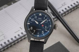 Thumbnail von IWC Große Fliegeruhr Top Gun Big Pilot Top Gun Automatik Keramik Herrenuhr Ref. IW501901 B&P 2016