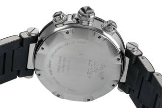 Thumbnail von Cartier Pasha Seatimer Chronograph Datum Stahl Automatik Ref. W31088U2