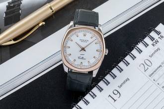 Thumbnail von Rolex Cellini Danaos 18k (0,750) Gold Handaufzug Herrenuhr Ref. 4243