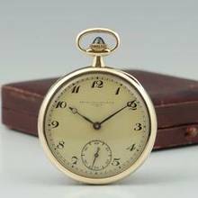 Thumbnail von Patek Philippe 18k Art Deco Frackuhr mit Saphir Crone Taschenuhr 1920 schöner Zustand