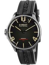 Thumbnail von U-Boat 8463/B Darkmoon Herrenuhr 44mm SS 5ATM