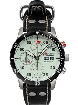  Zeppelin 7218-5 Eurofighter Typhoon Automatik Limited Herrenuhr 43mm 20ATM 