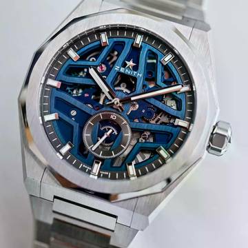  Zenith Defy Skyline Skeleton blue NEW FULL SET 