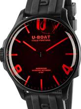  U-Boat 8466/D Darkmoon Red IPB Herrenuhr 44mm 5ATM 