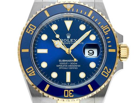  Rolex Submariner Date Ref.126613LB 2020 Full Set wie Neu  