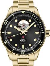  Swiss Military SMA34106.14 Herrenuhr Open-Heart Taucheruhr 