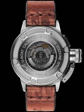  U-Boat Classico 8106 Classico U-47 Automatik beige Herrenuhr 47mm 100M 