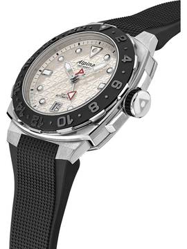  Alpina Startimer AL-560LG3VE6 Herrenuhr Startimer Heritage Automatik GMT 39mm 30ATM 